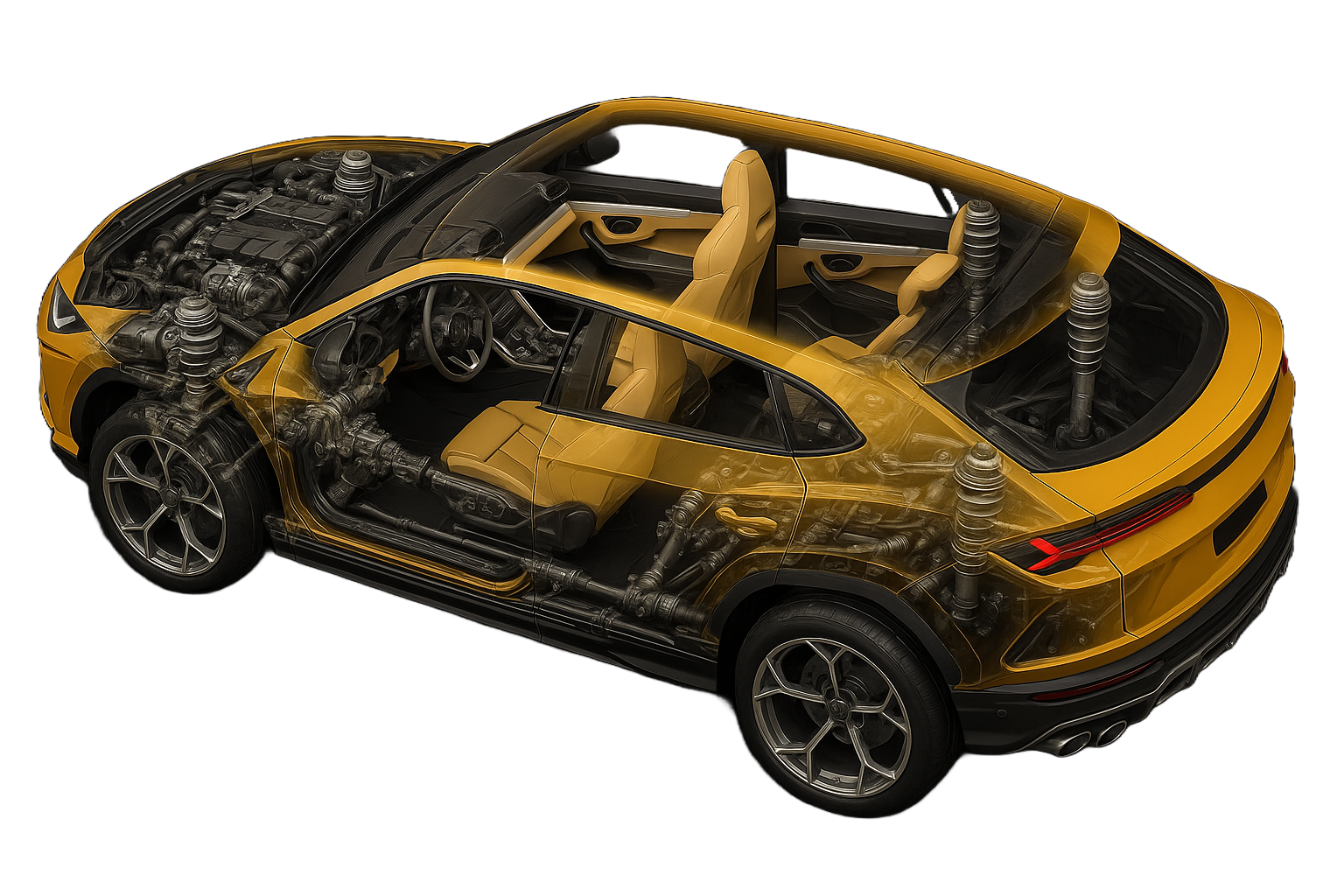 Lamborghini Skeleton